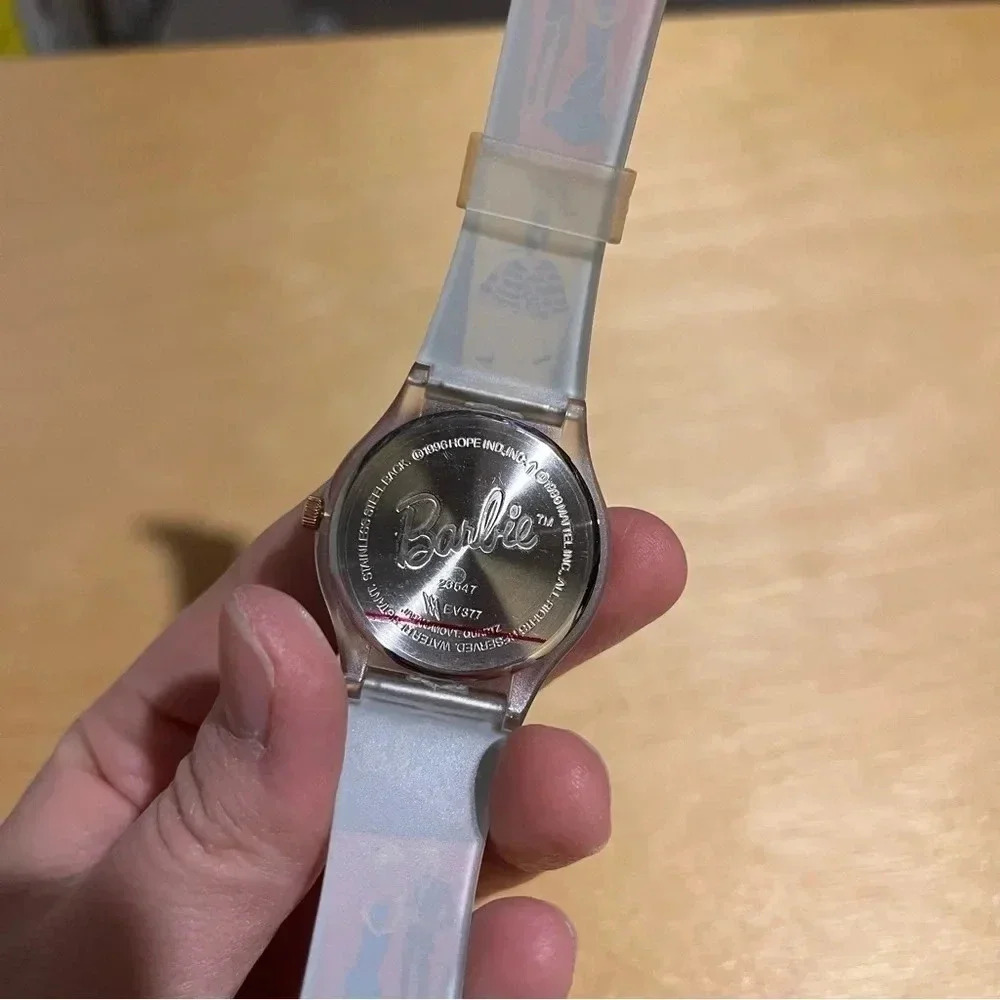 Vintage 90’s Barbie Watch 1996 Record Fashion Plastic Ken - Picture 9 of 10
